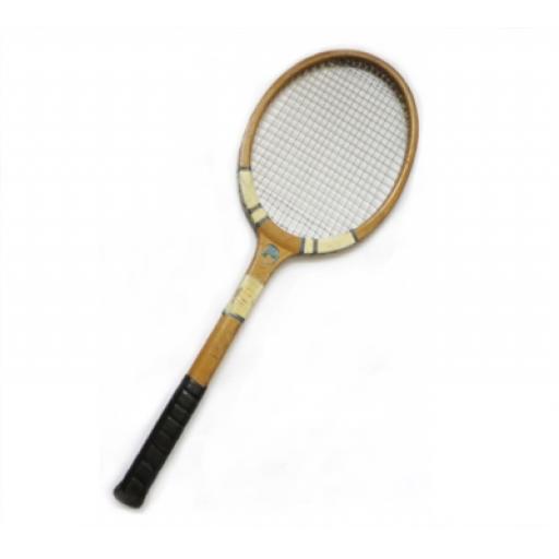 Vintage Wooden Tennis Racket