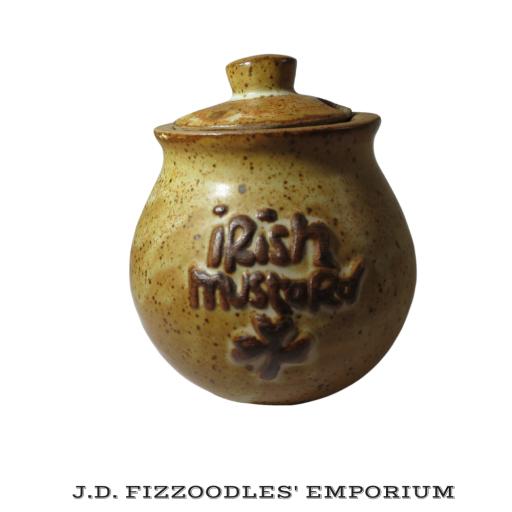 Irish Mustard Pot