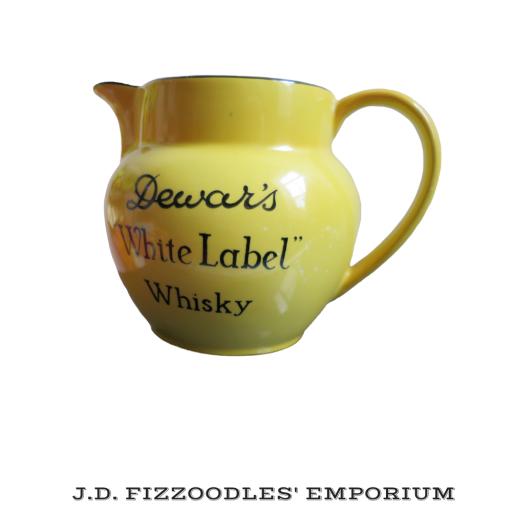 Dewars White Label Whisky Water Jug