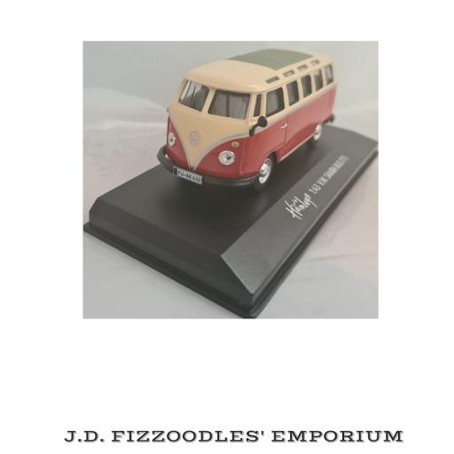 Hamleys 1/43 VW Samba Bus T1 scale model